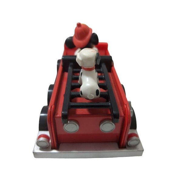 Disney Mickey Mouse Fire Truck Fire Engine Toy Car Dalmation - Picture 4 of 6